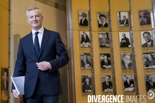 Bruno LE MAIRE reçoit les élus locaux et les représentants du personnel de Ford Blanquefort.