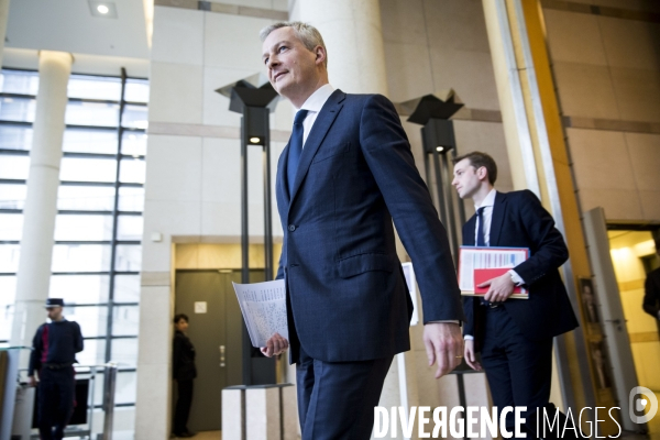 Bruno LE MAIRE reçoit les élus locaux et les représentants du personnel de Ford Blanquefort.