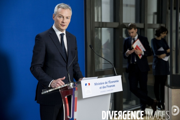 Bruno LE MAIRE reçoit les élus locaux et les représentants du personnel de Ford Blanquefort.