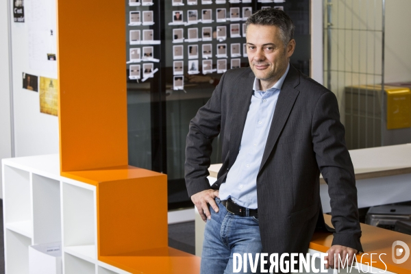 Frédéric DUVAL, Directeur général d Amazon France dans les locaux d Amazon à Clichy.