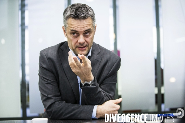 Frédéric DUVAL, Directeur général d Amazon France dans les locaux d Amazon à Clichy.