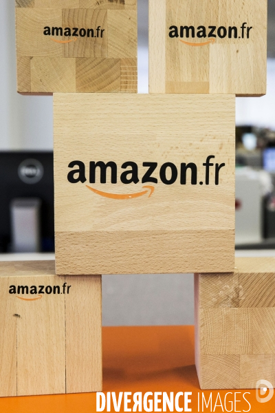 Frédéric DUVAL, Directeur général d Amazon France dans les locaux d Amazon à Clichy.