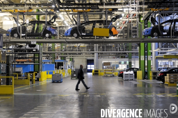 Usine Peugeot Sochaux en arrêt pour 5 semaines