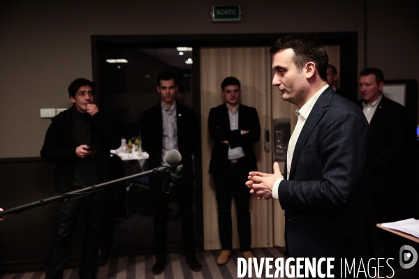 Les patriotes - le congres  - conference de presse de florian philippot