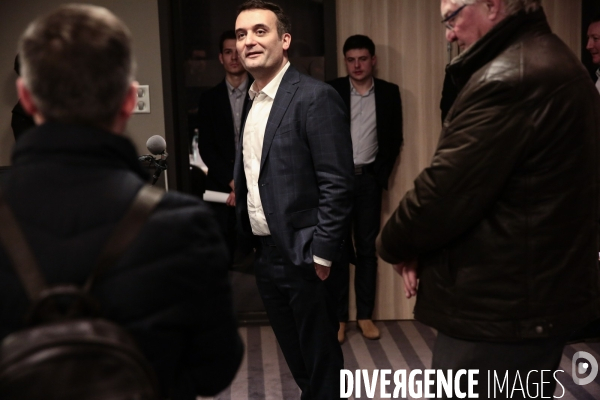 Les patriotes - le congres  - conference de presse de florian philippot