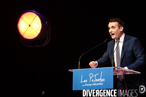 Les patriotes - le congres d arras - discours de florian philippot