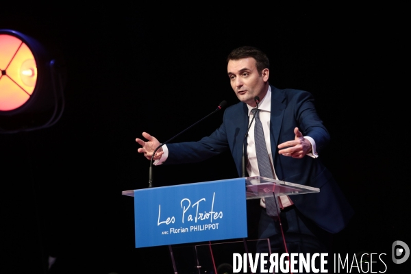 Les patriotes - le congres d arras - discours de florian philippot