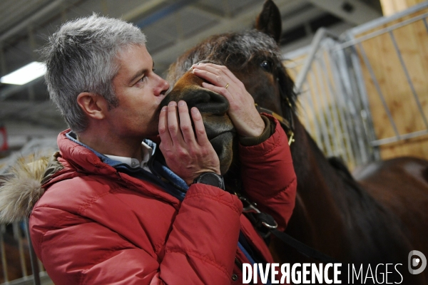 Laurent Wauquiez au salon de l agriculture