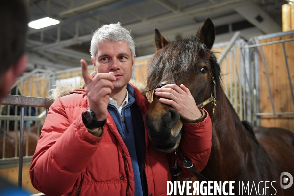 Laurent Wauquiez au salon de l agriculture