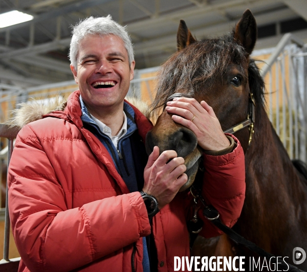 Laurent Wauquiez au salon de l agriculture