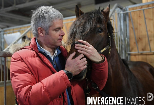 Laurent Wauquiez au salon de l agriculture