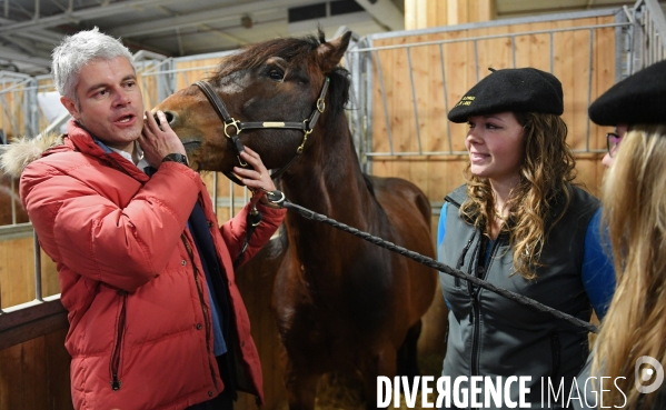 Laurent Wauquiez au salon de l agriculture