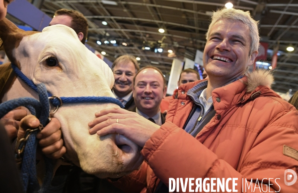 Laurent Wauquiez au salon de l agriculture