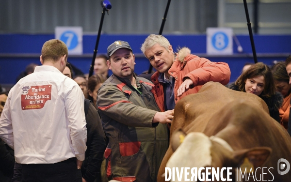 Laurent Wauquiez au salon de l agriculture