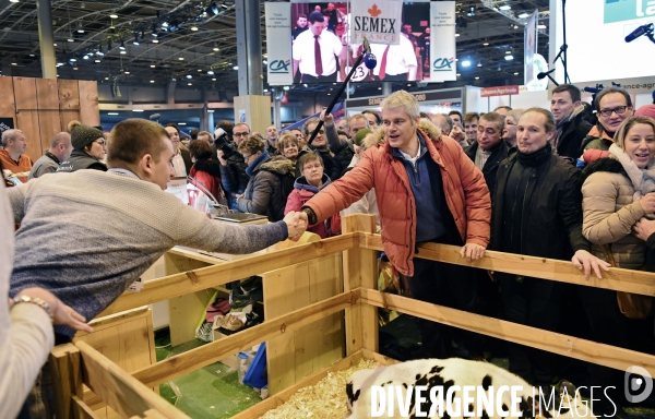 Laurent Wauquiez au salon de l agriculture