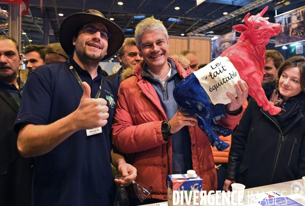 Laurent Wauquiez au salon de l agriculture