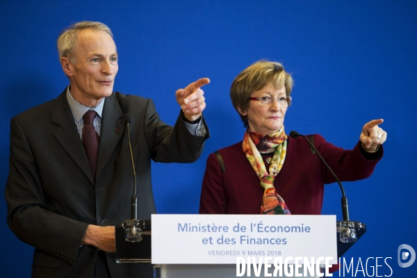 Remise du rapport de Jean-Dominique Senard et Nicole Notat  à la suite de la mission  Entreprise et intérêt général .