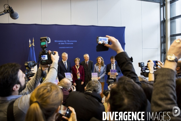 Remise du rapport de Jean-Dominique Senard et Nicole Notat  à la suite de la mission  Entreprise et intérêt général .