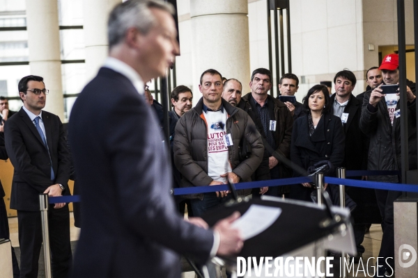 Bruno Le Maire, Ford Aquitaine Industries de Blanquefort.