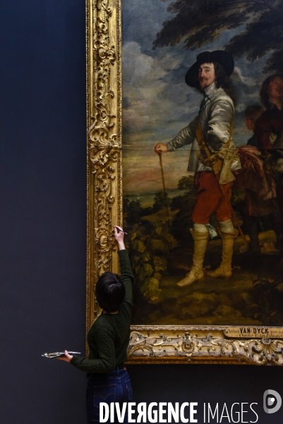 Musée du Louvre. Accrochages des peintures hollandaises