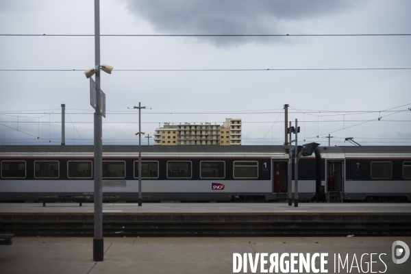 Avec des conducteurs de la SNCF