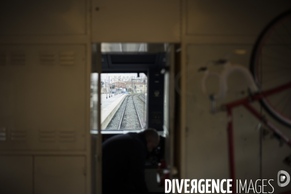 Avec des conducteurs de la SNCF