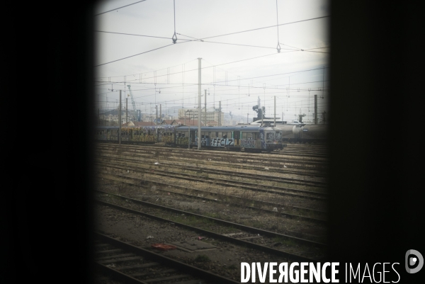 Avec des conducteurs de la SNCF