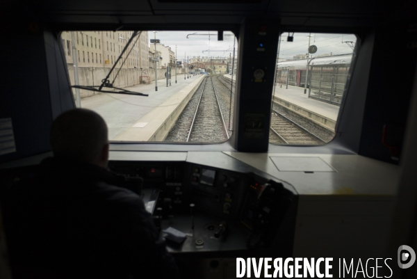 Avec des conducteurs de la SNCF