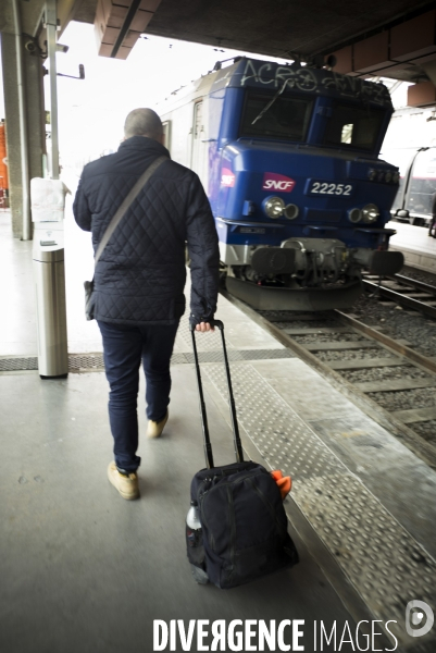 Avec des conducteurs de la SNCF