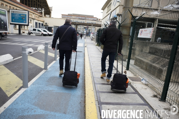 Avec des conducteurs de la SNCF