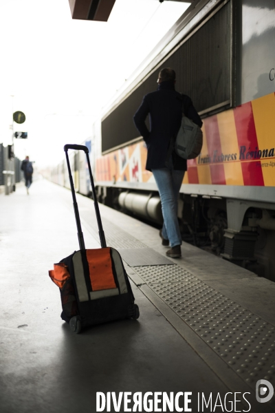 Avec des conducteurs de la SNCF