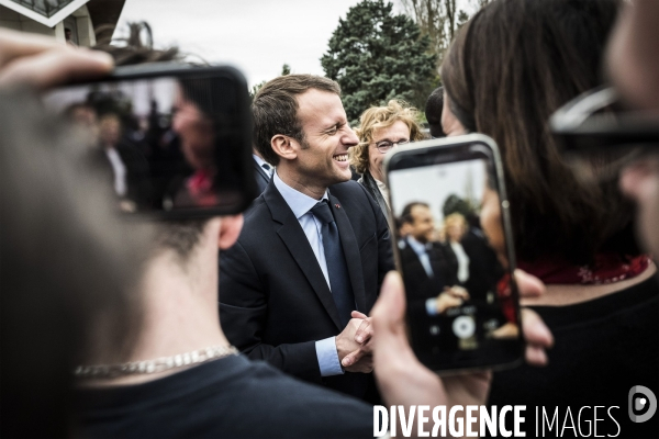 Emmanuel Macron à Tours