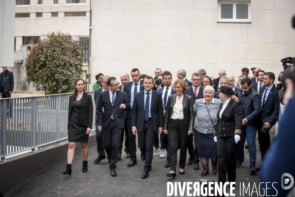 Emmanuel Macron à Tours