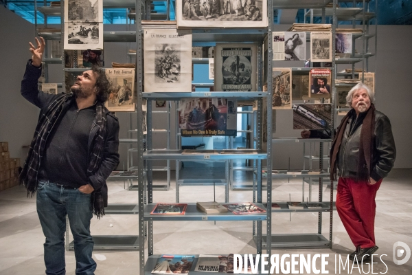 Accrochage de lexposition « L Un et l Autre » au Palais de Tokyo