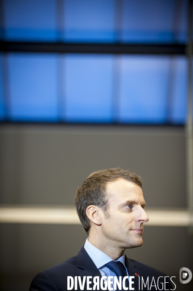 Emmanuel Macron à Tours