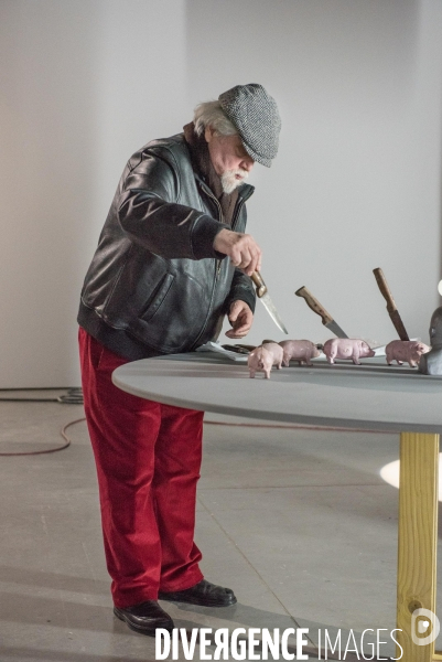 Accrochage de lexposition « L Un et l Autre » au Palais de Tokyo