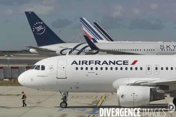 Activite d air france a roissy cdg