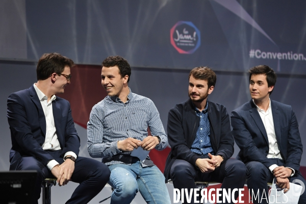 Premiere convention les Jeunes avec Macron