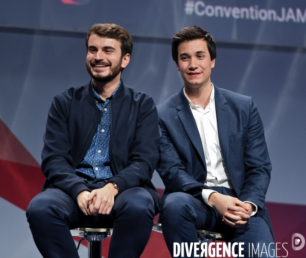 Premiere convention les Jeunes avec Macron