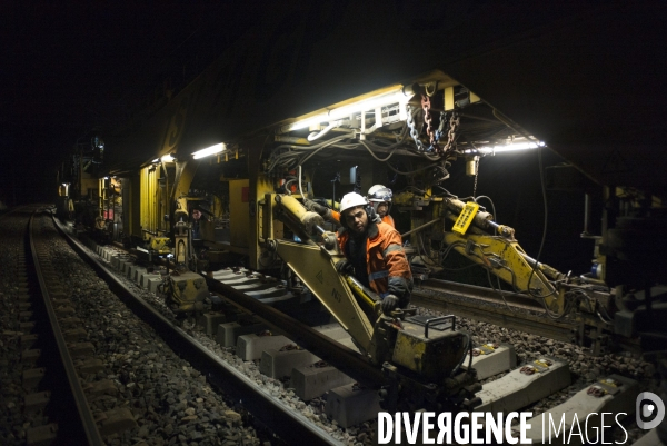 Travaux sur les lignes SNCF