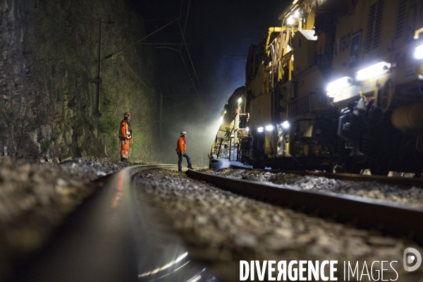 Travaux sur les lignes SNCF