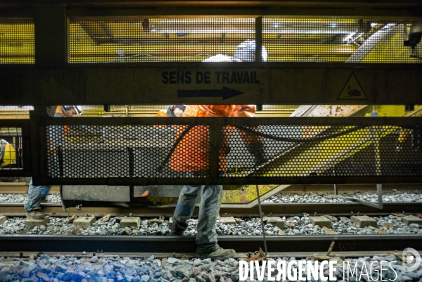 Travaux sur les lignes SNCF