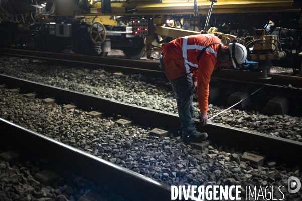 Travaux sur les lignes SNCF