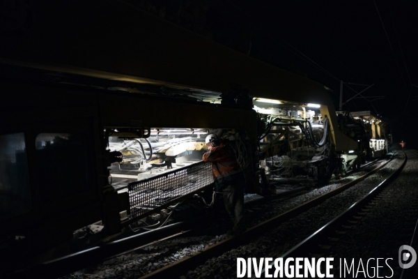 Travaux sur les lignes SNCF