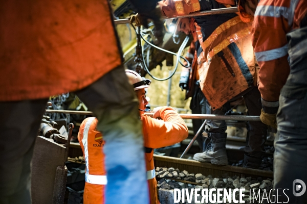 Travaux sur les lignes SNCF