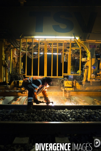 Travaux sur les lignes SNCF