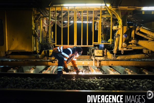 Travaux sur les lignes SNCF