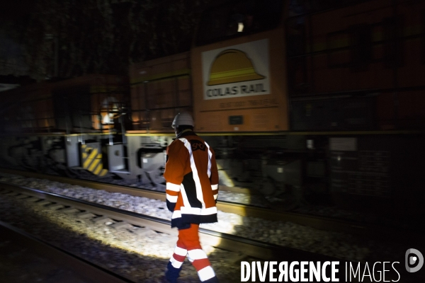 Travaux sur les lignes SNCF