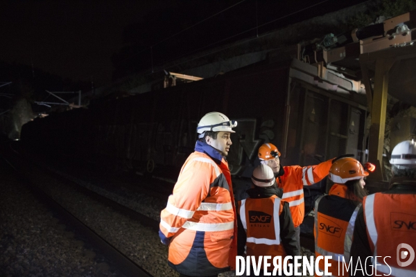 Travaux sur les lignes SNCF