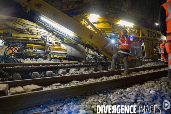 Travaux sur les lignes SNCF